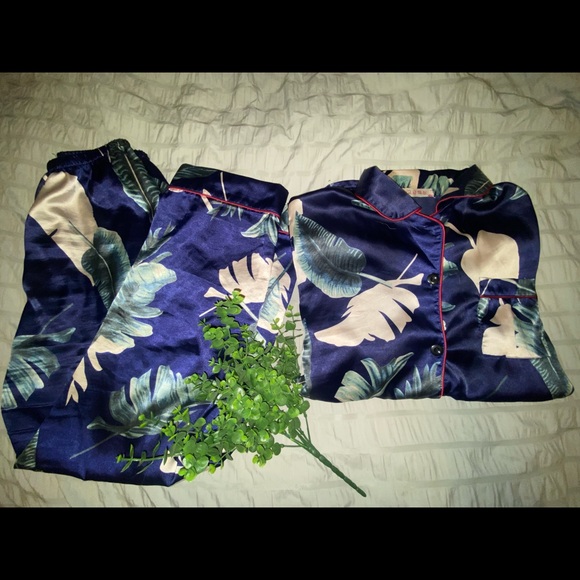 Satin Pajama Set - Picture 2 of 2